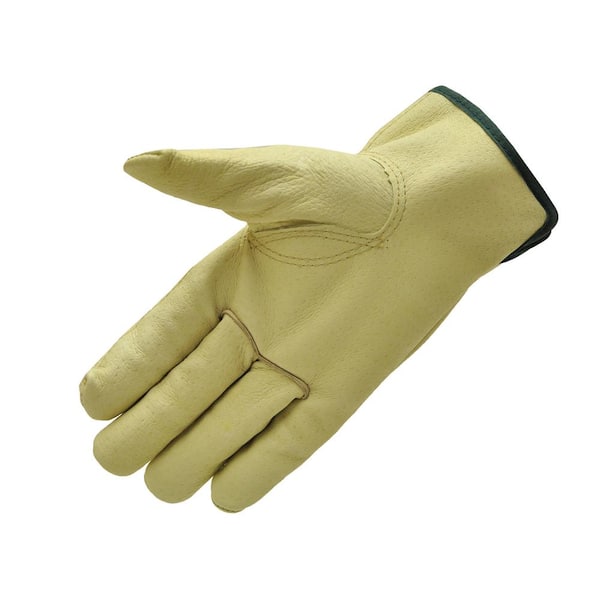 Southwire Large Gold Leather Electrical Repair Gloves, (1-Pair) in