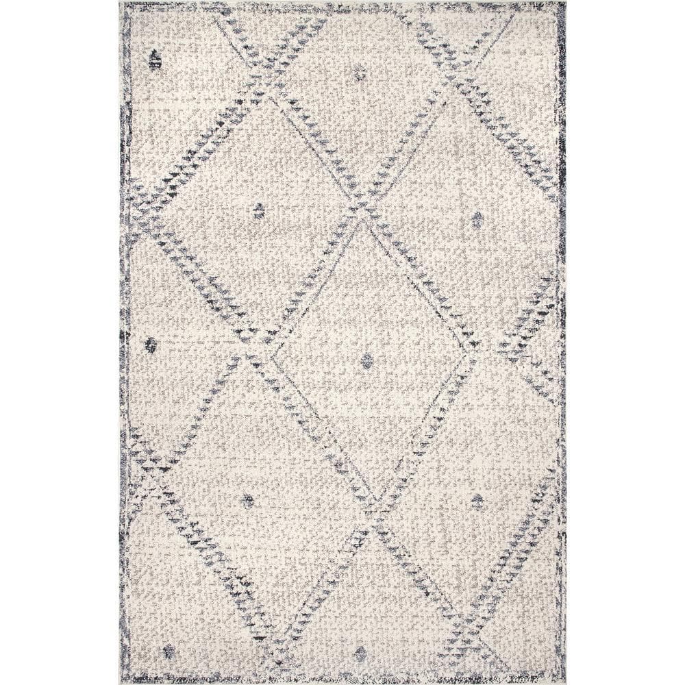 nuLOOM Non-Slip White Rug Pad, 9x12 ft