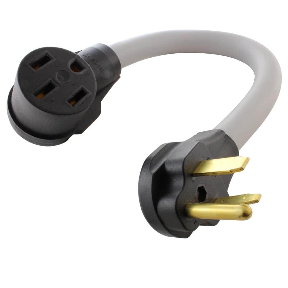 1.5 ft. 6/3 STW EV Charging Adapter NEMA 6-50P 50 Amp Welder Plug to 50 Amp
