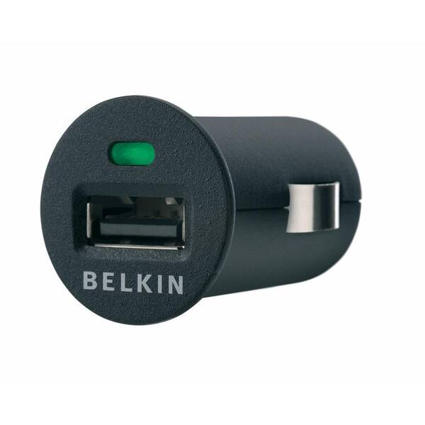 Belkin 1-Outlet Micro Surge USB Car Charger