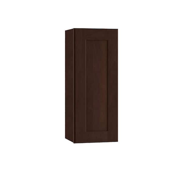 Home Decorators Collection Newport 9 in. W x 12 in. D x 30 in. H Assembled Plywood Wall Kitchen Cabinet in Manganite with Soft Close