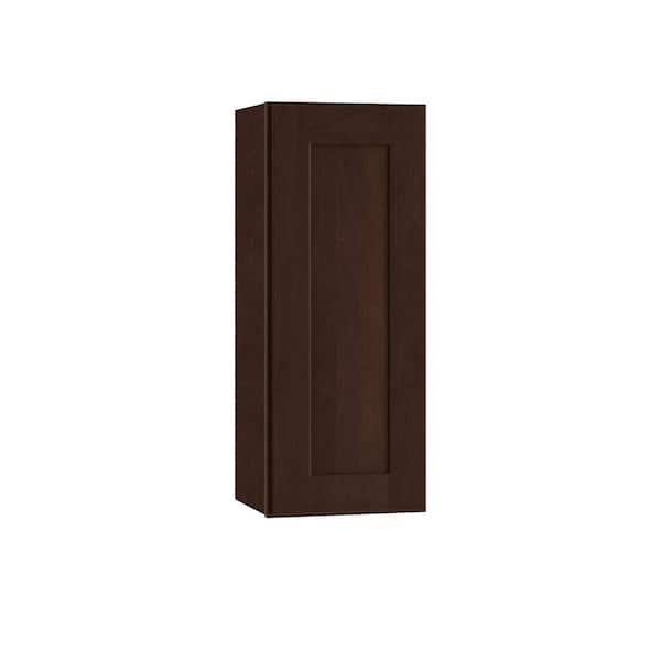 Home Decorators Collection Newport 12 in. W x 12 in. D x 30 in. H Assembled Plywood Wall Kitchen Cabinet in Manganite with Soft Close