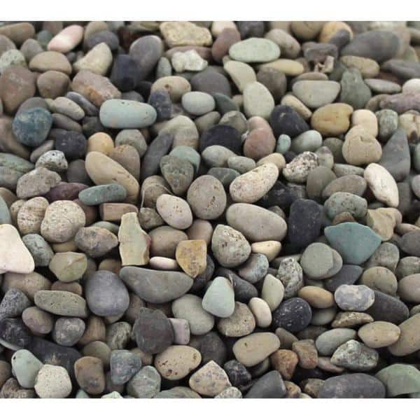 Earthy Mix 30 lb. Gravel for Landscaping and Drainage