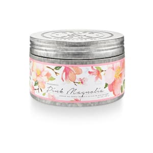 14.1 fl. oz. Pink Magnolia Large Tin Scented Candle 1-Pack