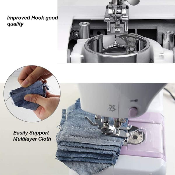 Mini Sewing Machine - Kids Sewing Machine With Built-In Stitches - Double  Threads Mending Machine With Foot Pedal For Beginners Travel Gift Kids  Women 