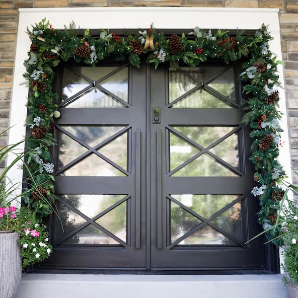 Village Lighting Company Garland Hanger - Double Door (52-82 in