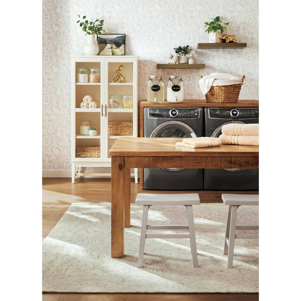 Ziva Neutral Hand-Tufted Wool 7'-9" x 9'-9" Area Rug