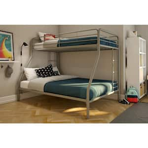 Cindy Silver Twin over Full Metal Bunk Bed