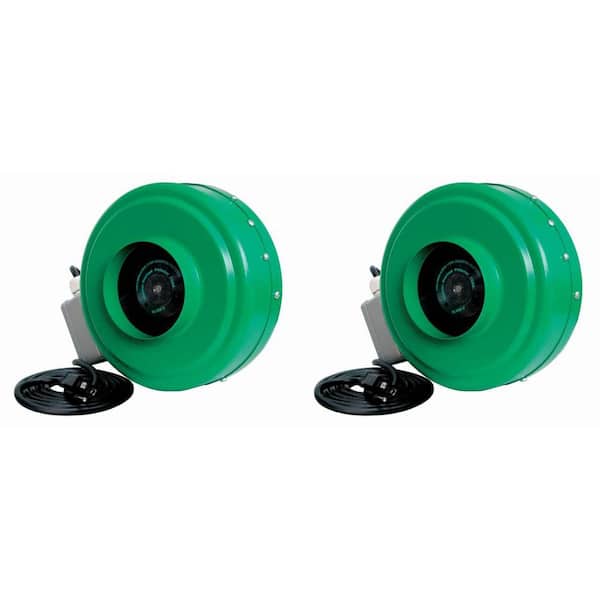 Hydrofarm ACDF6 Active Air 6 in. Size Fans with Mounting Brackets 400 CFM