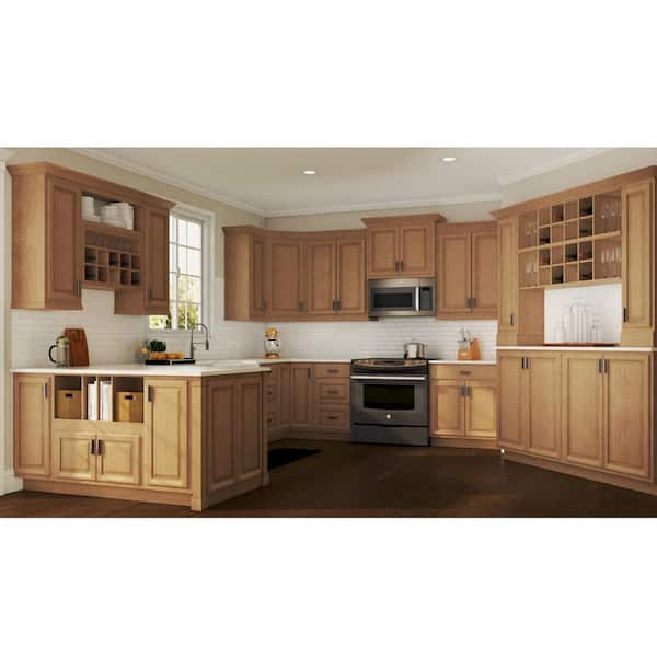 Hampton Bay Assembled 15x30x12 In Wall Kitchen Cabinet Medium Oak Kw1530 Mo The Home Depot - Home Depot Single Kitchen Cabinets Hampton Bay Assembled 15x30x12 In Wall Kitchen Cabinet Medium Oak Kw1530 Mo The Home Depot - Home Depot Single Kitchen Cabinets