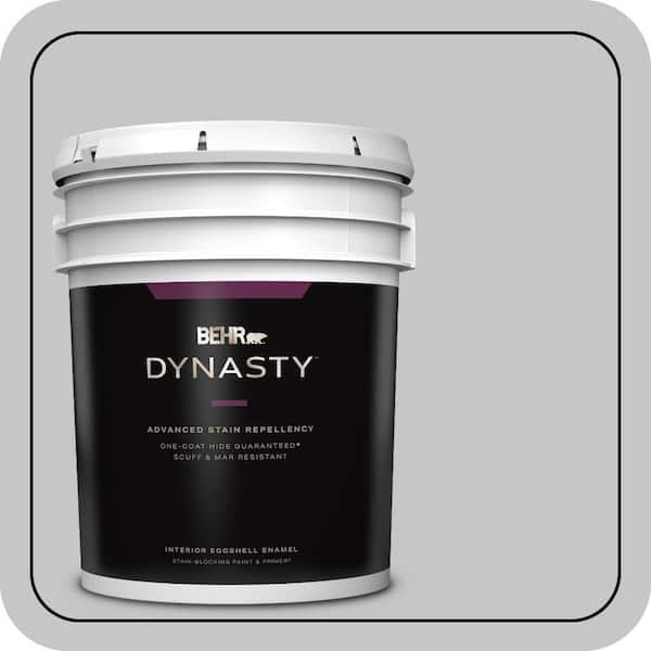 BEHR DYNASTY 5 gal. #N450-2 Zero Gravity Eggshell Enamel Interior Stain-Blocking Paint & Primer