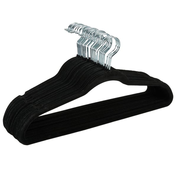 Black Velvet Hangers 25-Pack