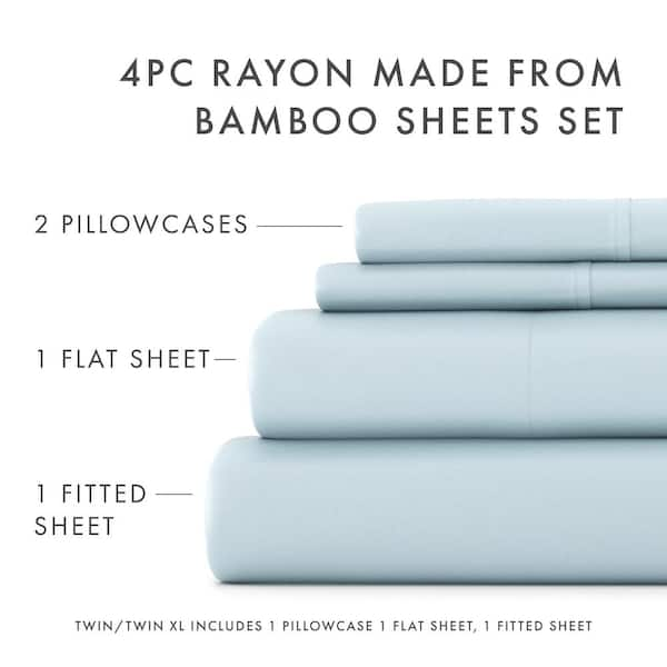 Superior Rayon from Bamboo Solid Bath Towel Setof 3 ,Platinum