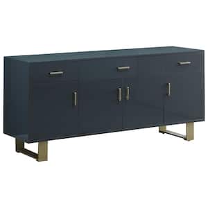 Tyrion 73 in. L Gray Sideboard