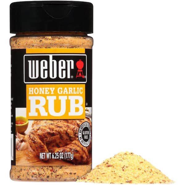 Weber Rub, Honey Garlic - 6.25 oz