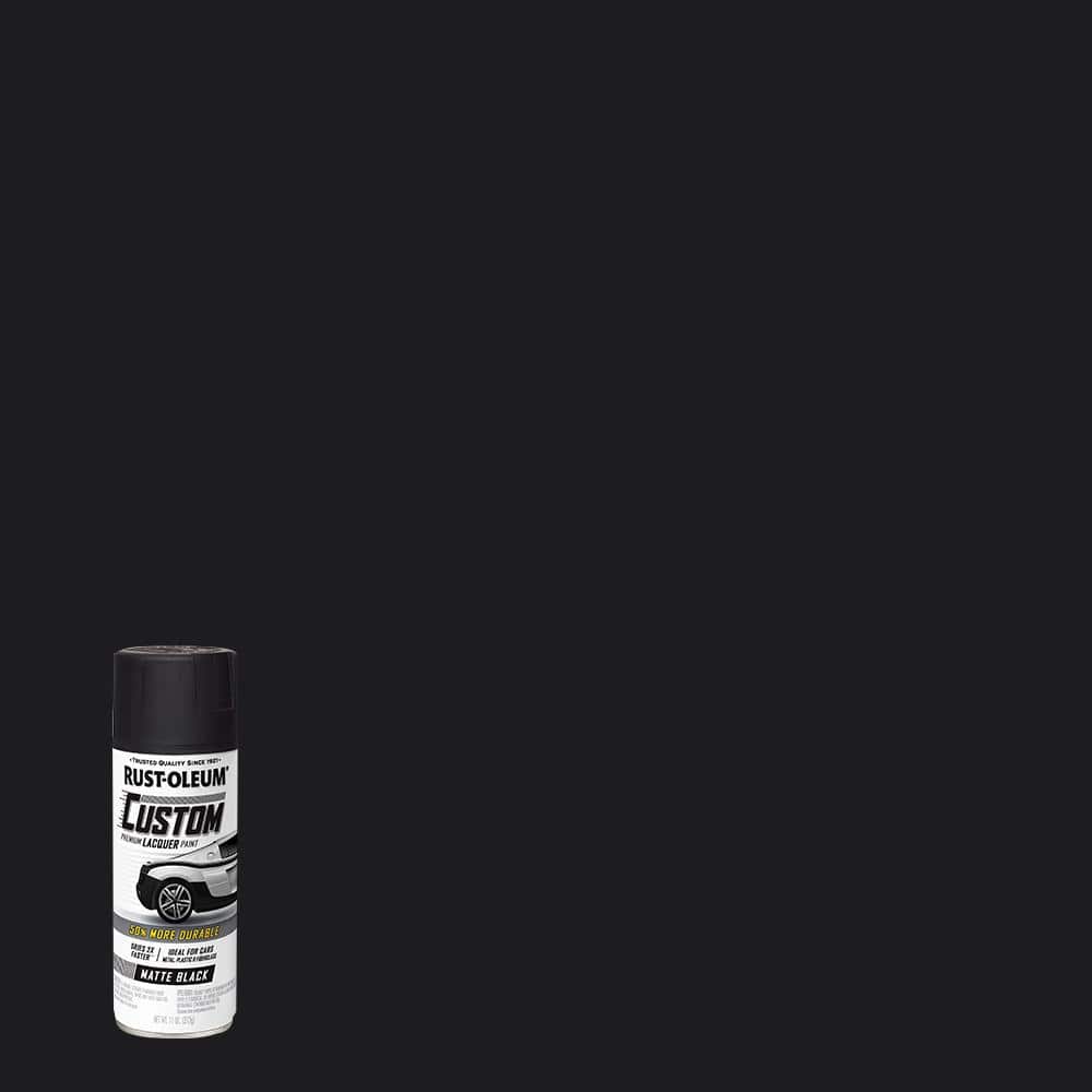 12 oz. All Surface Matte Black Spray Paint and Primer in One (6 Pack)
