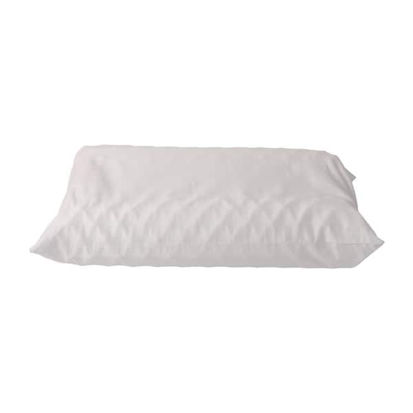 DMI Memory Foam Knee Pillow 10 in. x 6 in. 1 Bed Bedding Pillow in White  555-7985-1900 - The Home Depot