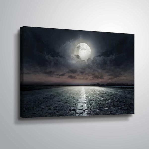 ArtWall Moon' by PhotoINC Studio Canvas Wall Art-5pst181g3648w - The ...