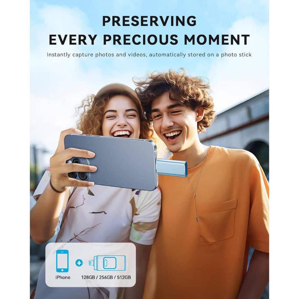 Yichuhaoxi 128GB Flash Drive for iPhone - Thumbnail 4