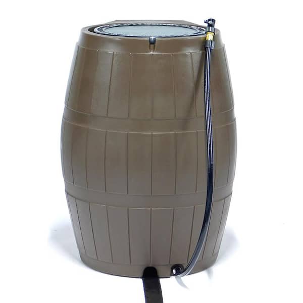 Rain Catcher 50 Gal. Brown RC 4000 Rain Barrel