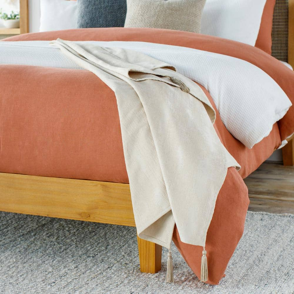 Livabliss Eppington Khaki Throw Blanket