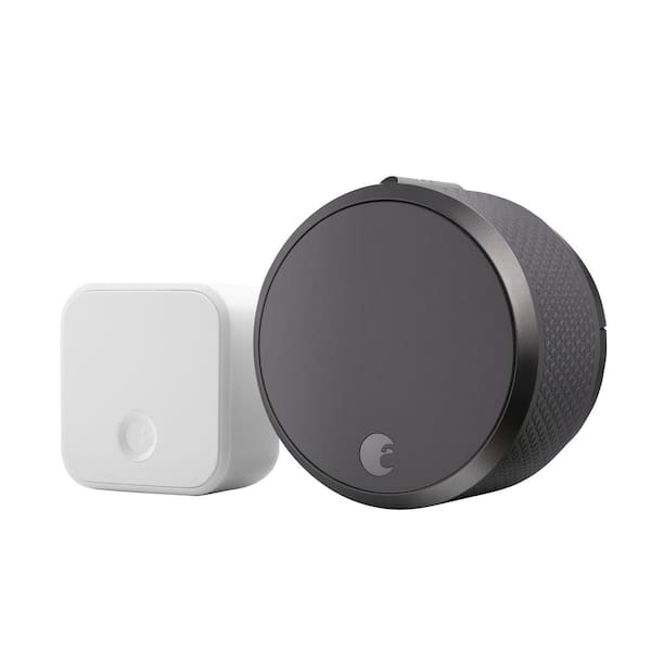 August Smart Lock Pro + Connect, Dark Gray AUG-SL03-C02-G03 - The