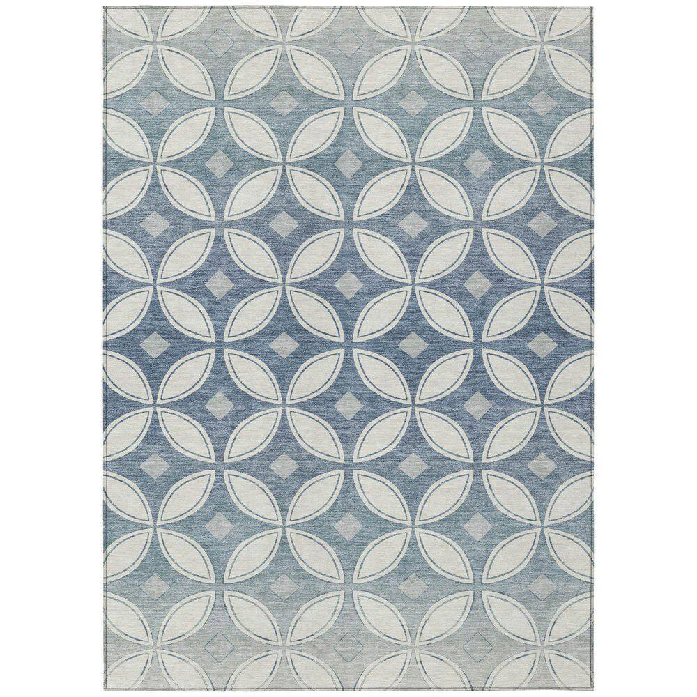 Chantille Machine Washable Indoor/Outdoor Abstract ACN2423 Ivory 3 ft. x 5 ft. Area Rug price history on PriceWatchPro