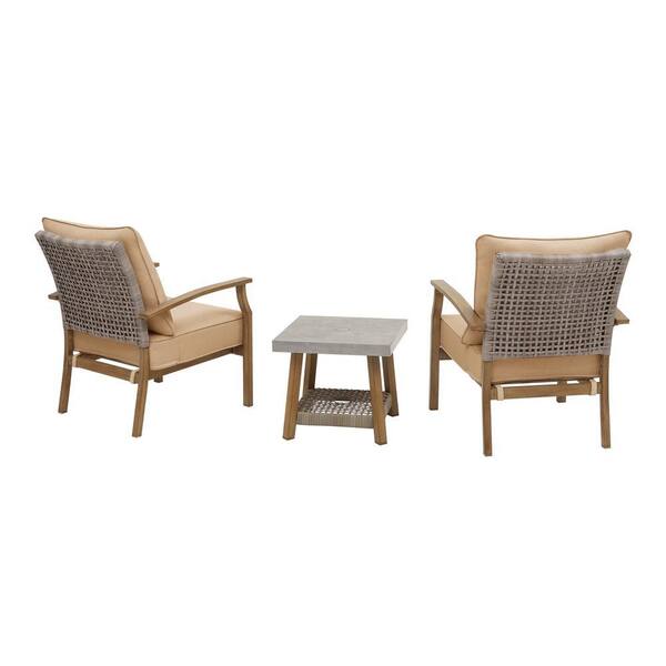 Hampton bay 3 piece bistro deals set