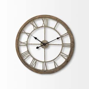 Mariana Brown Analog Clock