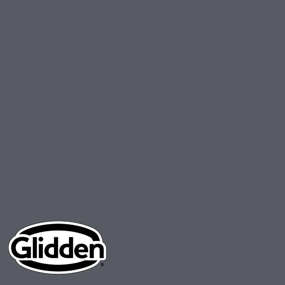 Glidden Premium 1 qt. PPG09937 Moody Sky Satin Exterior Latex Paint PPG09937PX4SA The Home