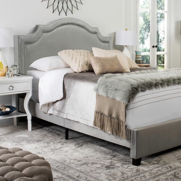 Have a question about SAFAVIEH Theron Pewter Full Bed? - Pg