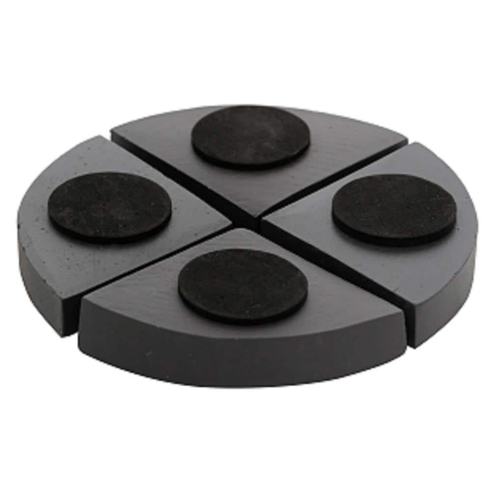 PotteryPots Small 3.94 in. Dia Volcano Black Fiberstone Indoor Outdoor ...