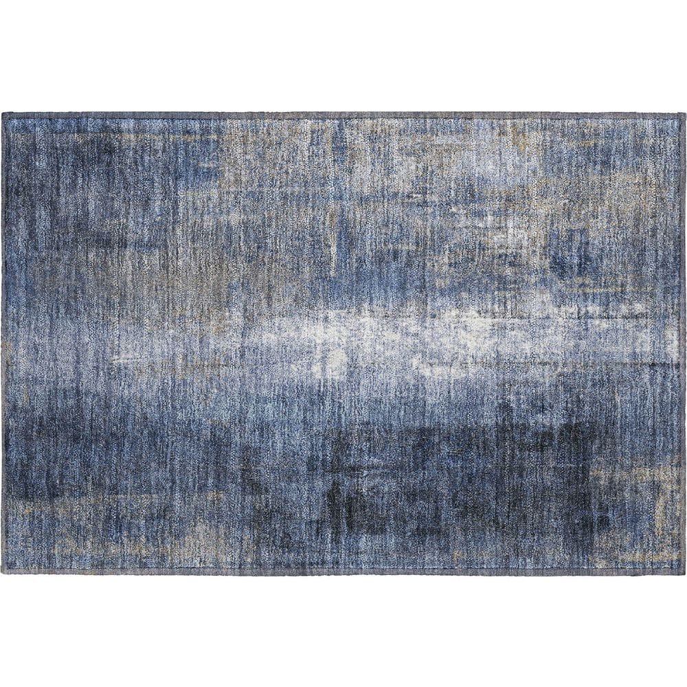 Mayfield Premium Machine Washable Abstract AMF1980 Navy 2 ft. x 3 ft. Accent Rug price history on PriceWatchPro