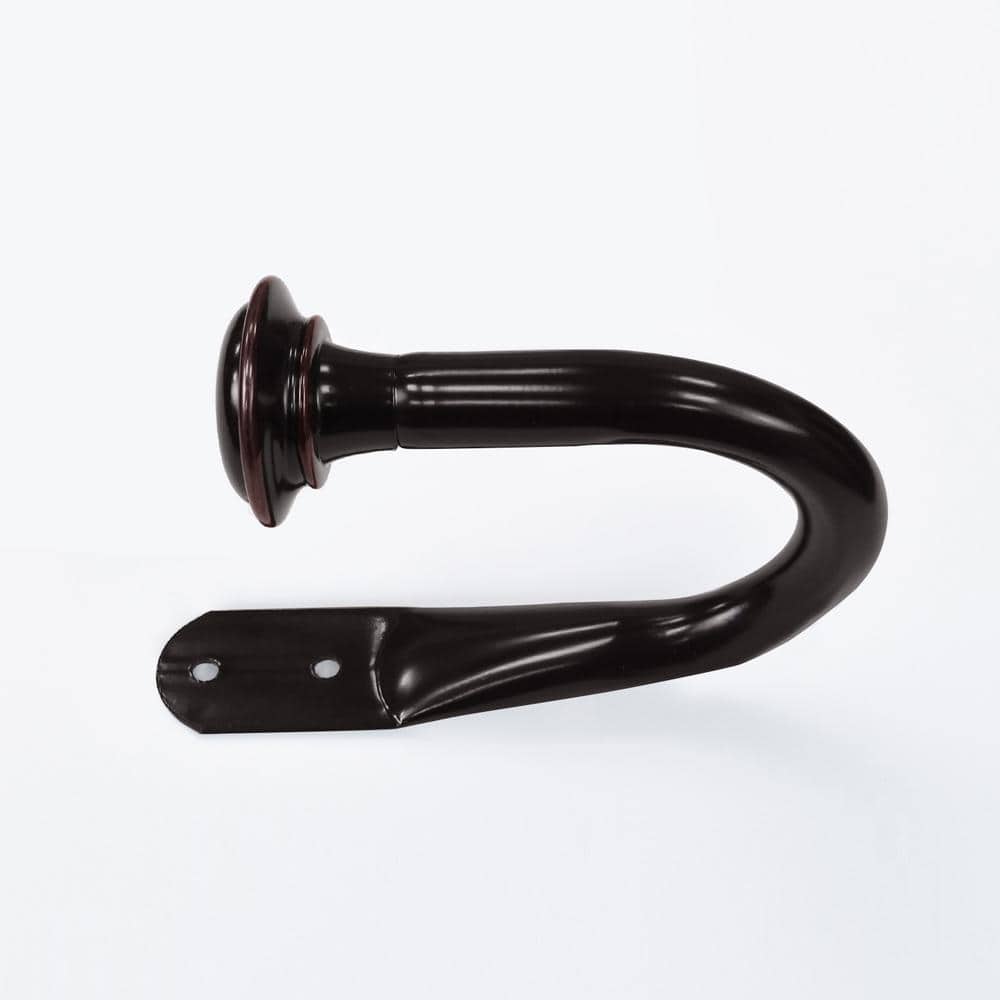 Lumi OilRubbed Bronze Steel Hook Curtain Holdback (Set of 4) FMDH05