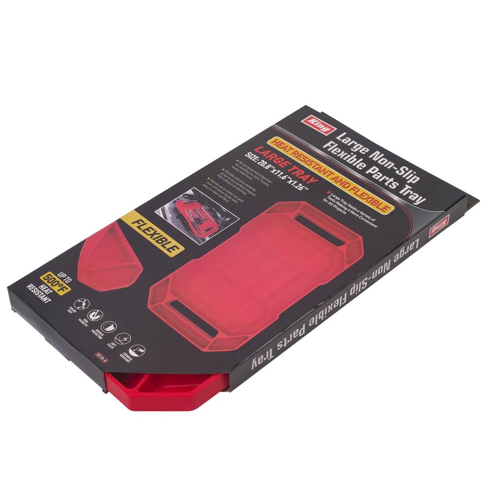 20.8 in. x 11.6 in. x 1.26 in. Large Non-Slip Flexible Parts Tray price history on PriceWatchPro
