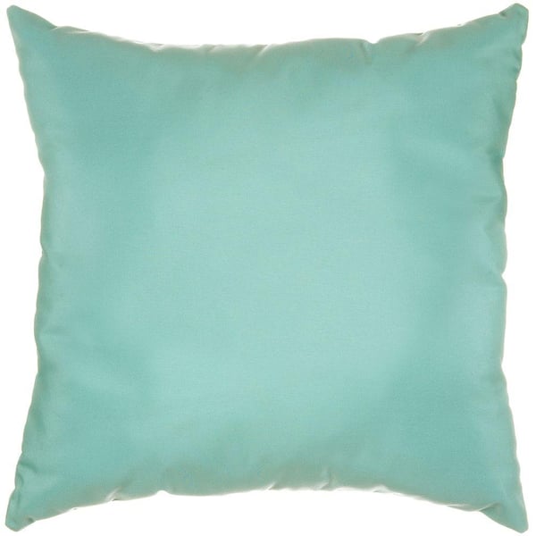 Pawleys Island 24 in. x 24 in. Canvas Glacier Sunbrella Outdoor Pillow