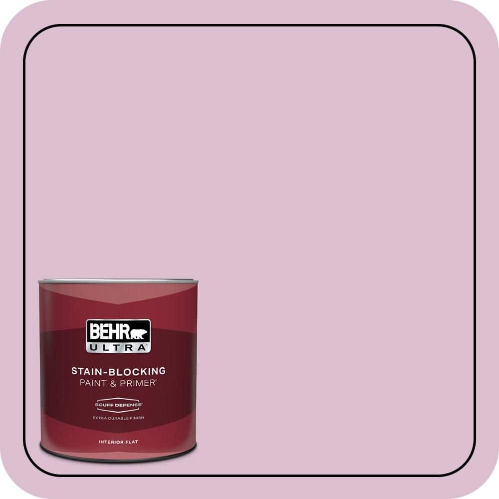 1 qt. #690C-3 Delicate Bloom Extra Durable Flat Interior Paint & Primer price history on PriceWatchPro