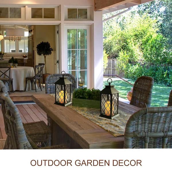 Angel Sar 13.5 in. x 5.5 in. Vintage Distressed Gold Outdoor