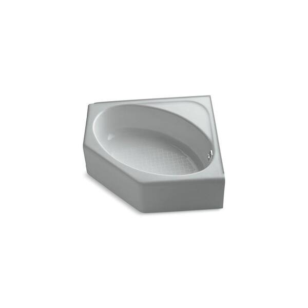 KOHLER Mayflower 4 ft. Bathtub in Ice Grey-DISCONTINUED