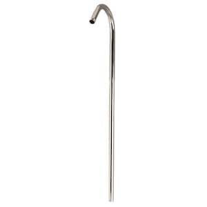 5/8 in. x 56 in. Shower Riser Only in Polished Nickel