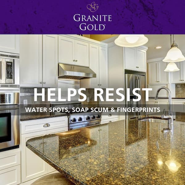 Granite Gold 24 oz. Countertop Polish for Granite, Quartz, Marble, and More (2-Pack)