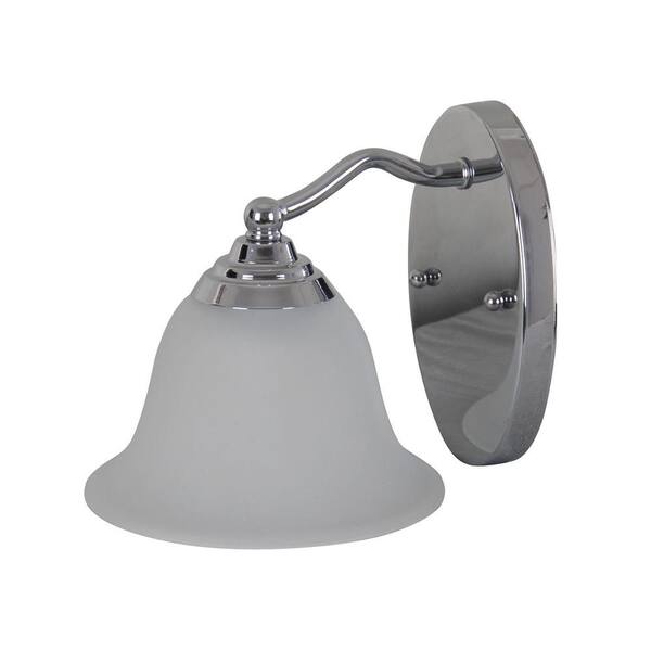 Alsy 1-Light Chrome Plated Sconce