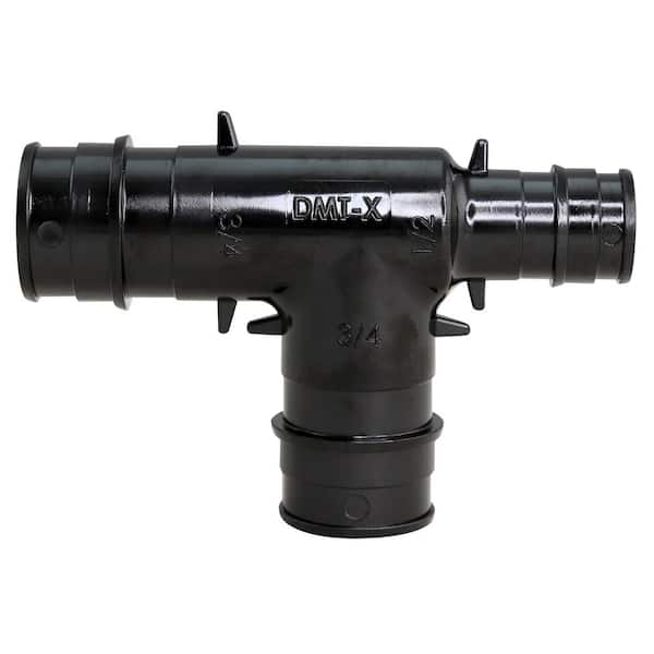 Apollo 3/4 in. x 1/2 in. x 3/4 in. Poly-Alloy PEX-A Barb Reducing Tee