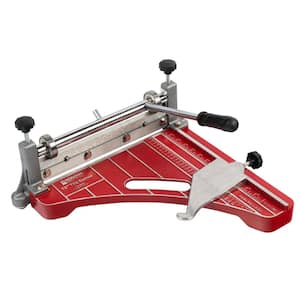 12 in. Pro Grade VCT Vinyl Tile and Luxury Vinyl Tile Cutter up to 1/8 Thickness