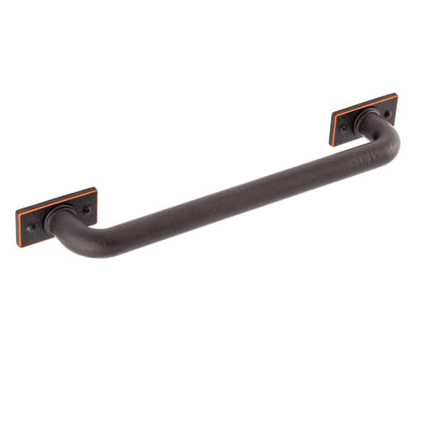 Sumner Street Home Hardware Molly 6-1/2 in. (165 mm) Center-to-Center Industrial Oil Rubbed Bronze Bar Drawer Pull