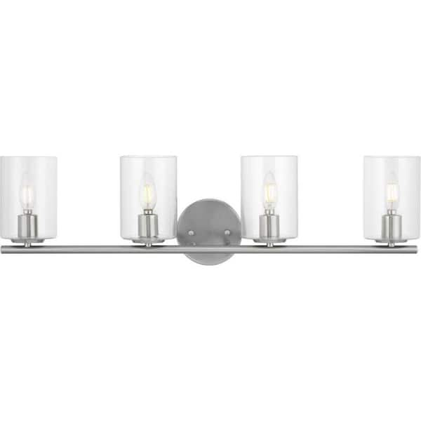 360 Lighting 30 Long Brushed Nickel Metal Cord Cover 