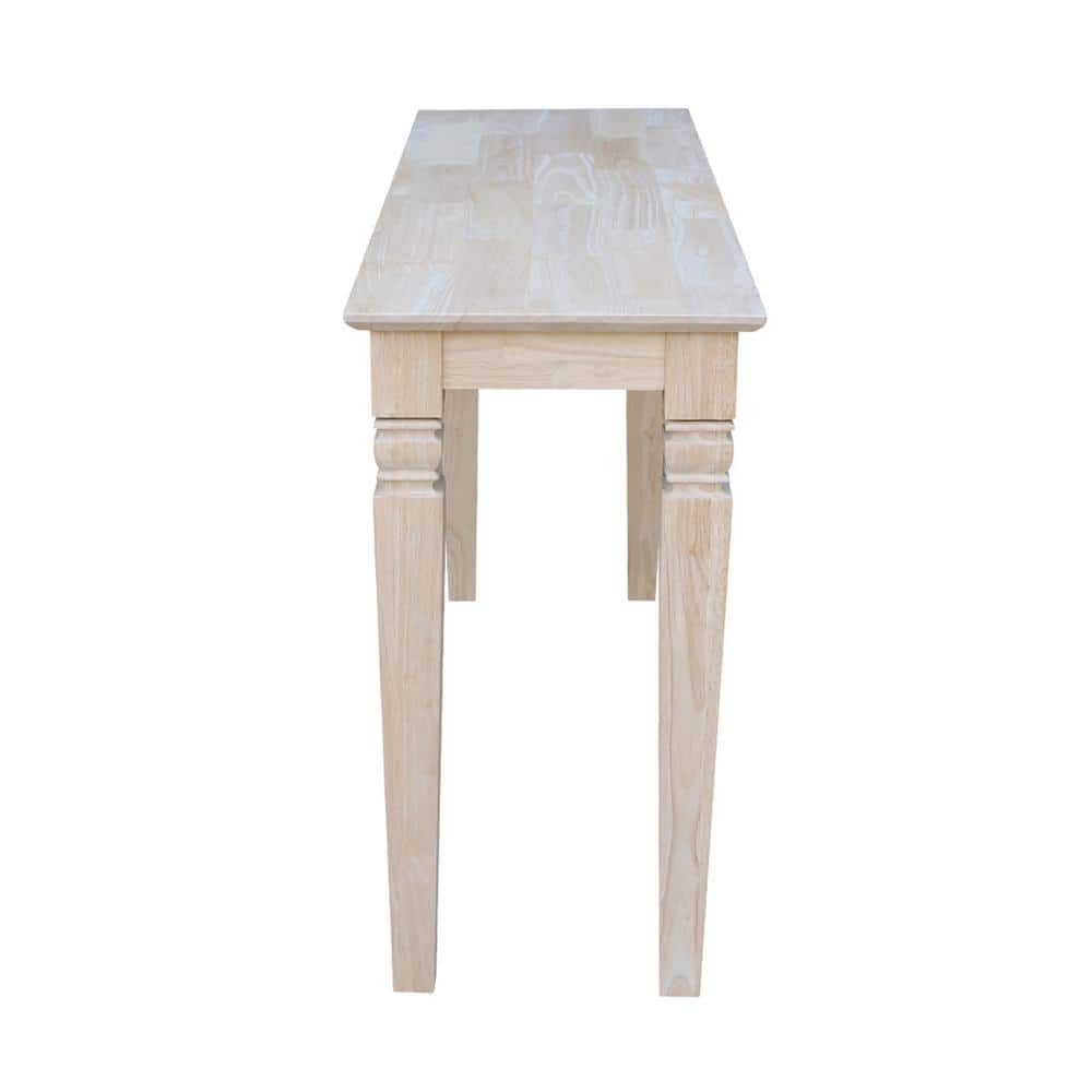 Elegant Java Solid Wood Console Table with Storage