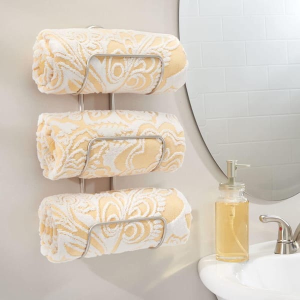 Bathroom Wall Towel Holder, Wall Storage, Bathroom Decor, Towel