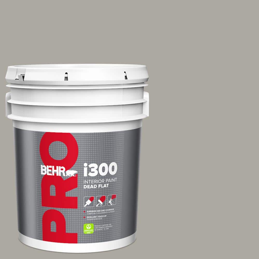 5 gal. #N360-3 Still Gray Dead Flat Interior Paint price history on PriceWatchPro