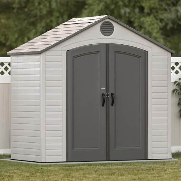 Lifetime 8 ft. x 5 ft. Resin Outdoor Storage Shed